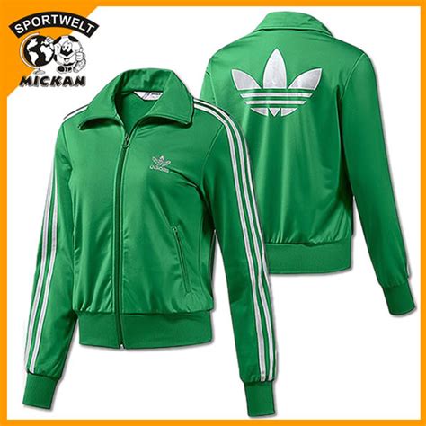 adidas firebird jacke damen grün